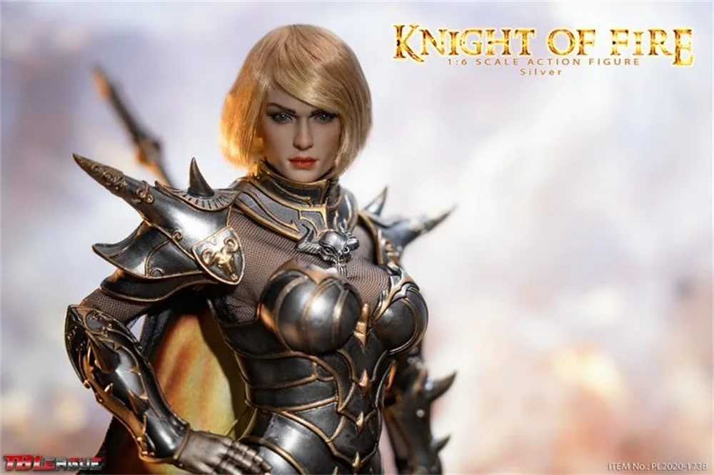1/6 TBLeague PL2020-173B Female Knight of Fire Warrior Silver