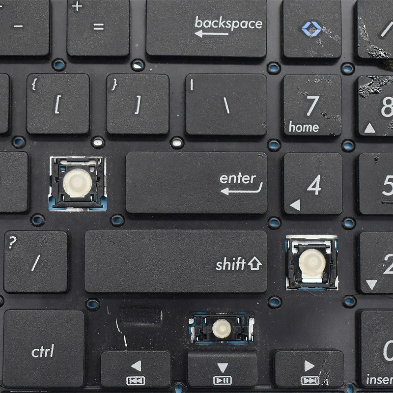 Keycap de substituição para teclado Asus, Dobradiça do teclado, UX510U, UX510, V510UX, UX510UA, V510UX7200, UX510UW, u5000u, u5000uq