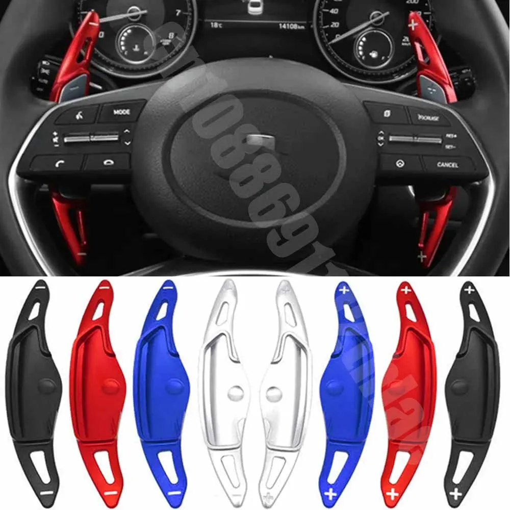 For Hyundai 2022 Sonata N Line Tucson Elite NX4 Creta Santa Cruz Staria Car Accessories Steering Wheel Shifter Paddle Extension