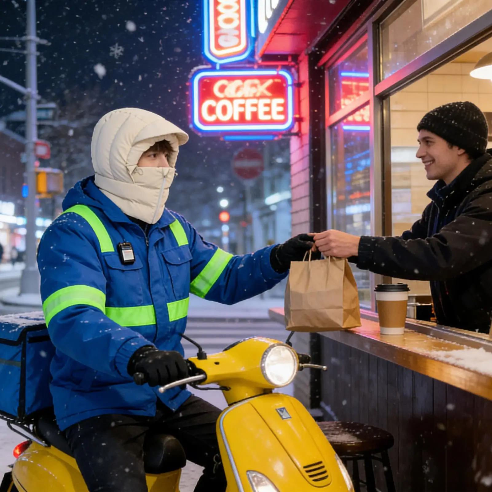 

Hooded Hat With Neck Gaiter Windproof Neck Warmer Winter Skiing Masques For Men Women Cold Weather Skiing Snowboarding Cycling