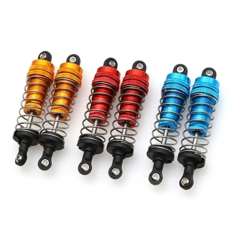 Metal Front And Rear Shock Absorbers For WL 144001 Remote Control Car Accessories Adjustable Shock Absorber Spring