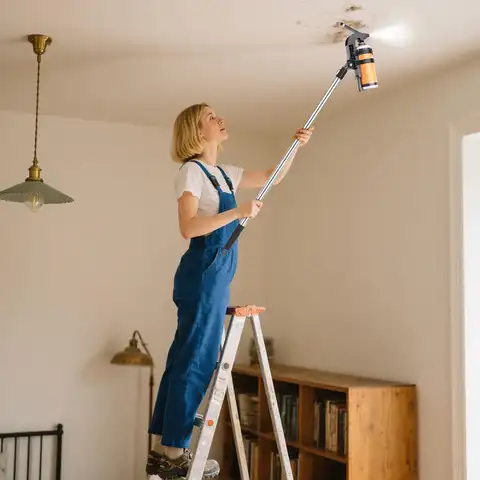 Wasp Spray Extension Pole Adjustable Paint Bracket Wand Spray Can Pole Adaptor For Home Garage Garden Apartment High Ceiling