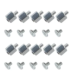 for M.2 Standoff and Screw forAsus Motherboard for M.2 Drives M2 vScrew + Hex Nut Stand Off Spacer (10 Sets)