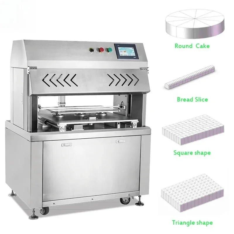 Ultrasonic Automatic Cutter Cake Slicer Automatic Machine Small Cake Dessert Making Machine For Bakery Shop