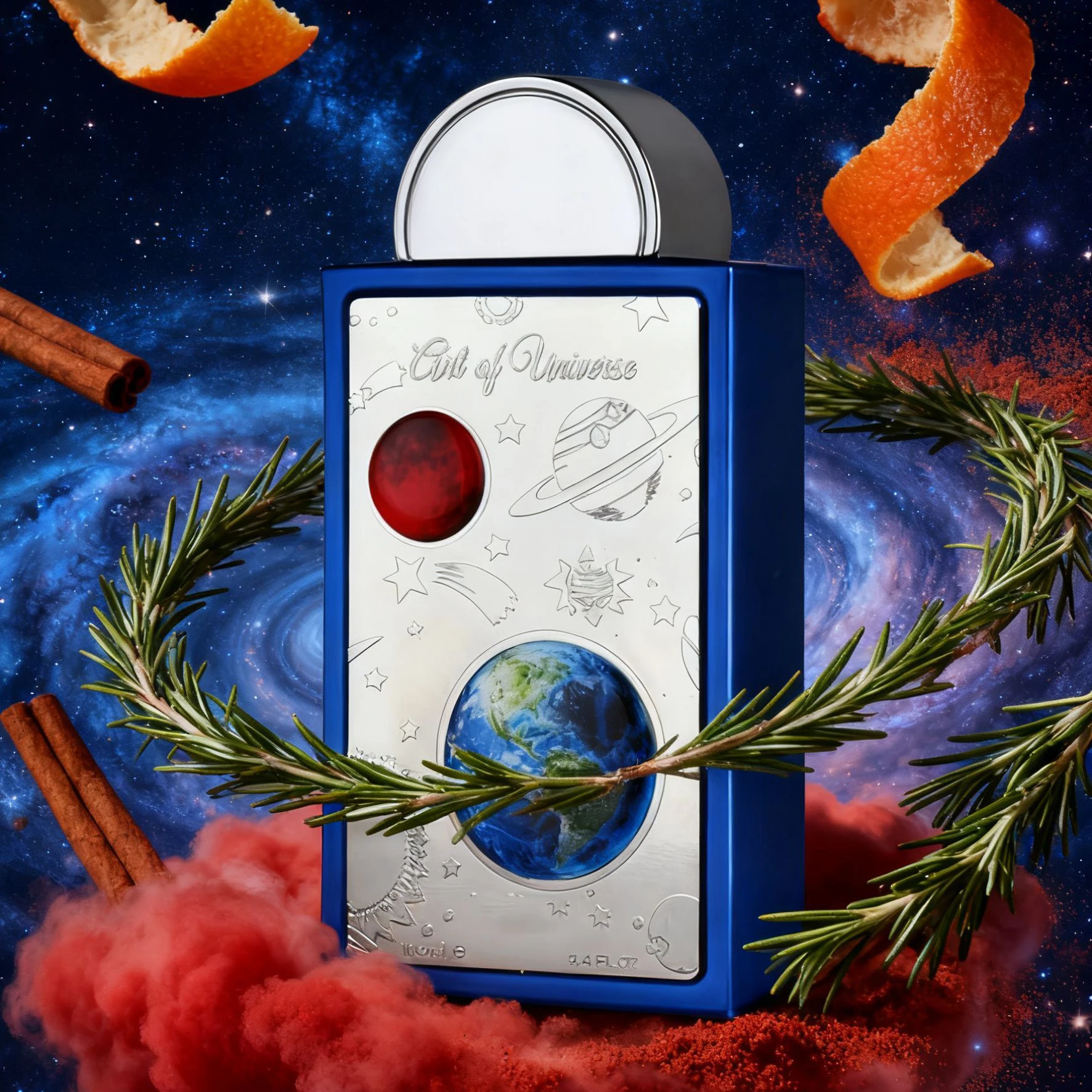 

New Neutral Perfume - Art Of Universe - Fresh And Lasting Perfume Spray - Fragrant Citrus Mixed with Musk And Amber - Unique Sta