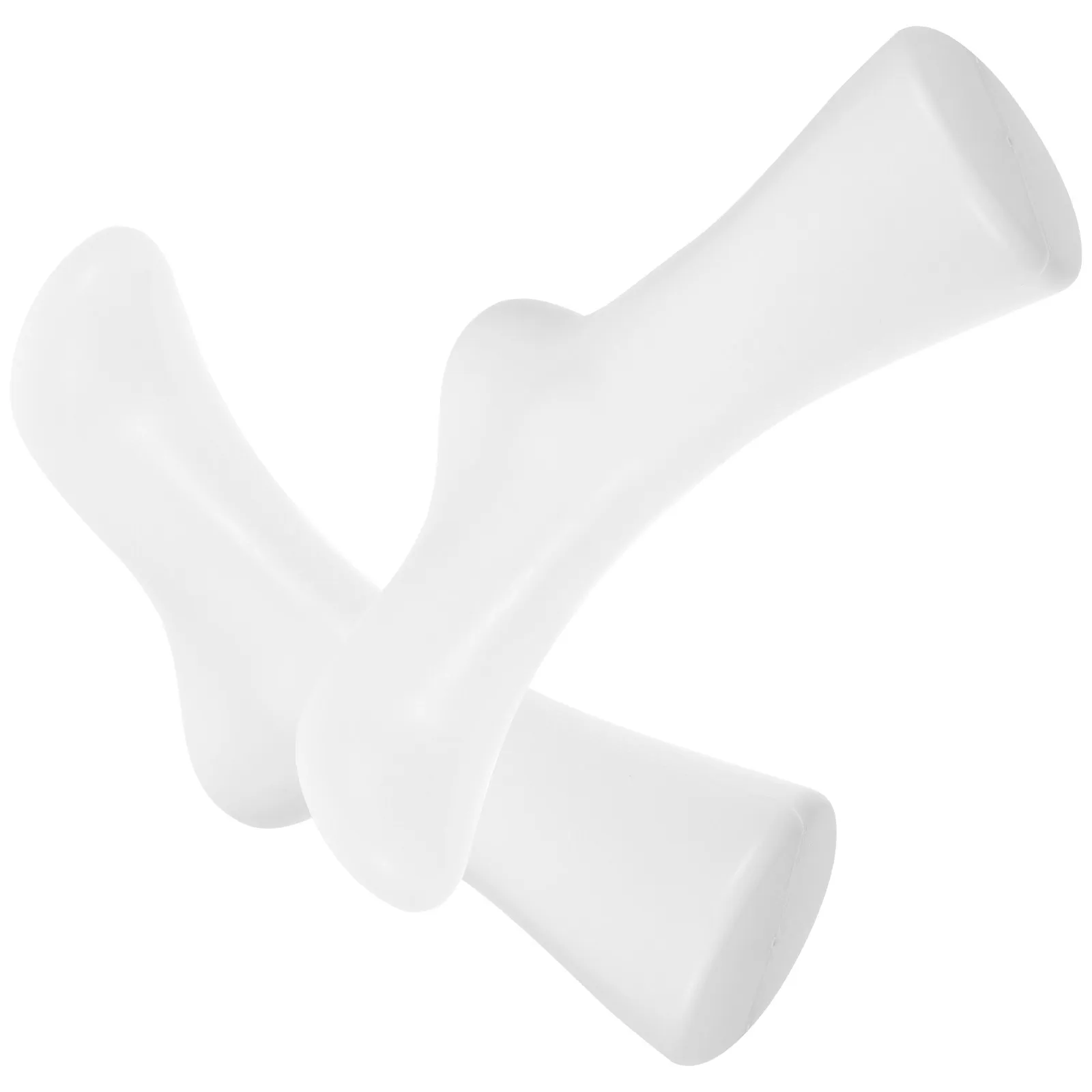 

2pcs Plastic Female Shoe Filler Display Model, Mannequin Foot for Socks & Shoes Support, Photography Props for Retail Store Shop