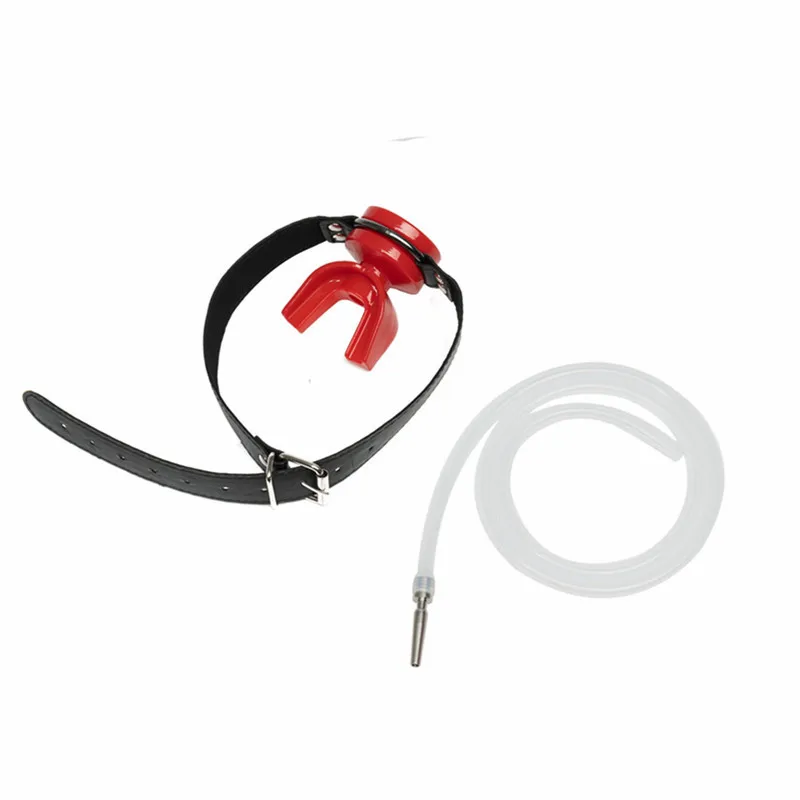 Upgrade add Anti Detachment Ring plug Urethral Flow Into Catheters Gag the Men Penis Mouth slavery Plug Plug Bit Sexual