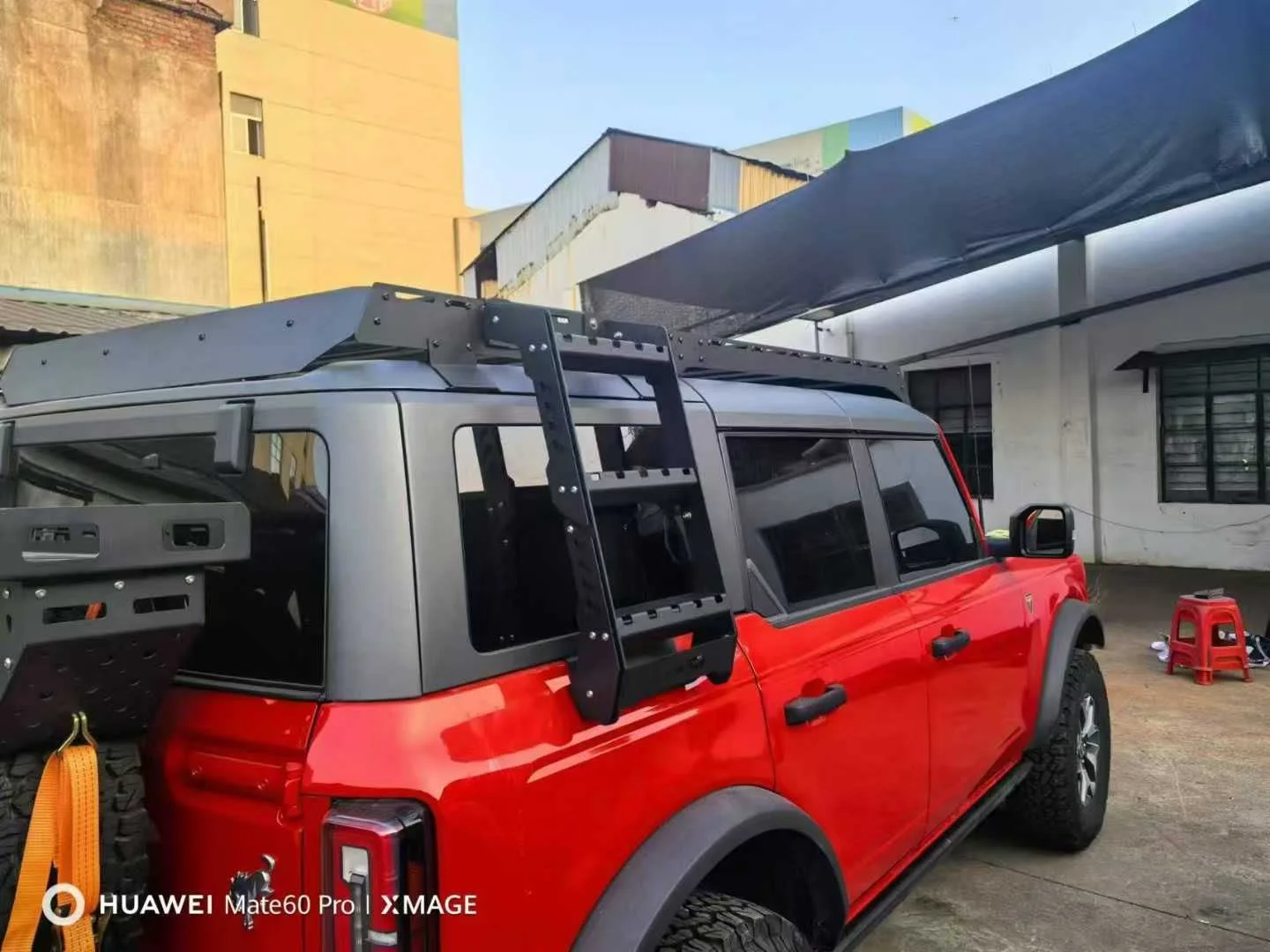 Suitable for Ford Bronco side roof rails