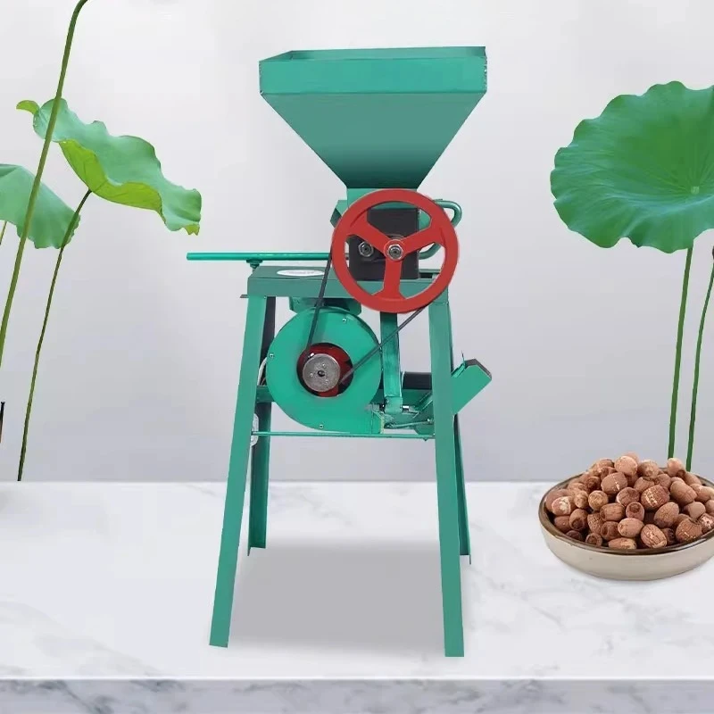 Selecting old lotus seed shell removal machine - Home-use small-sized fully automatic peeling machine