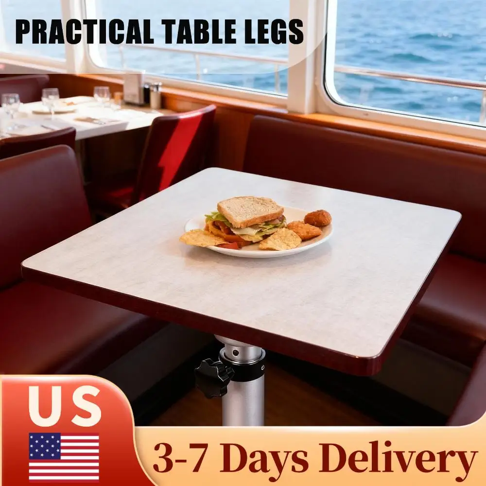 

Pneumatic Table Leg Base Adjustable RV Telescoping Table Stand 3-Level Telescopic for Marine Boat Marine Yacht
