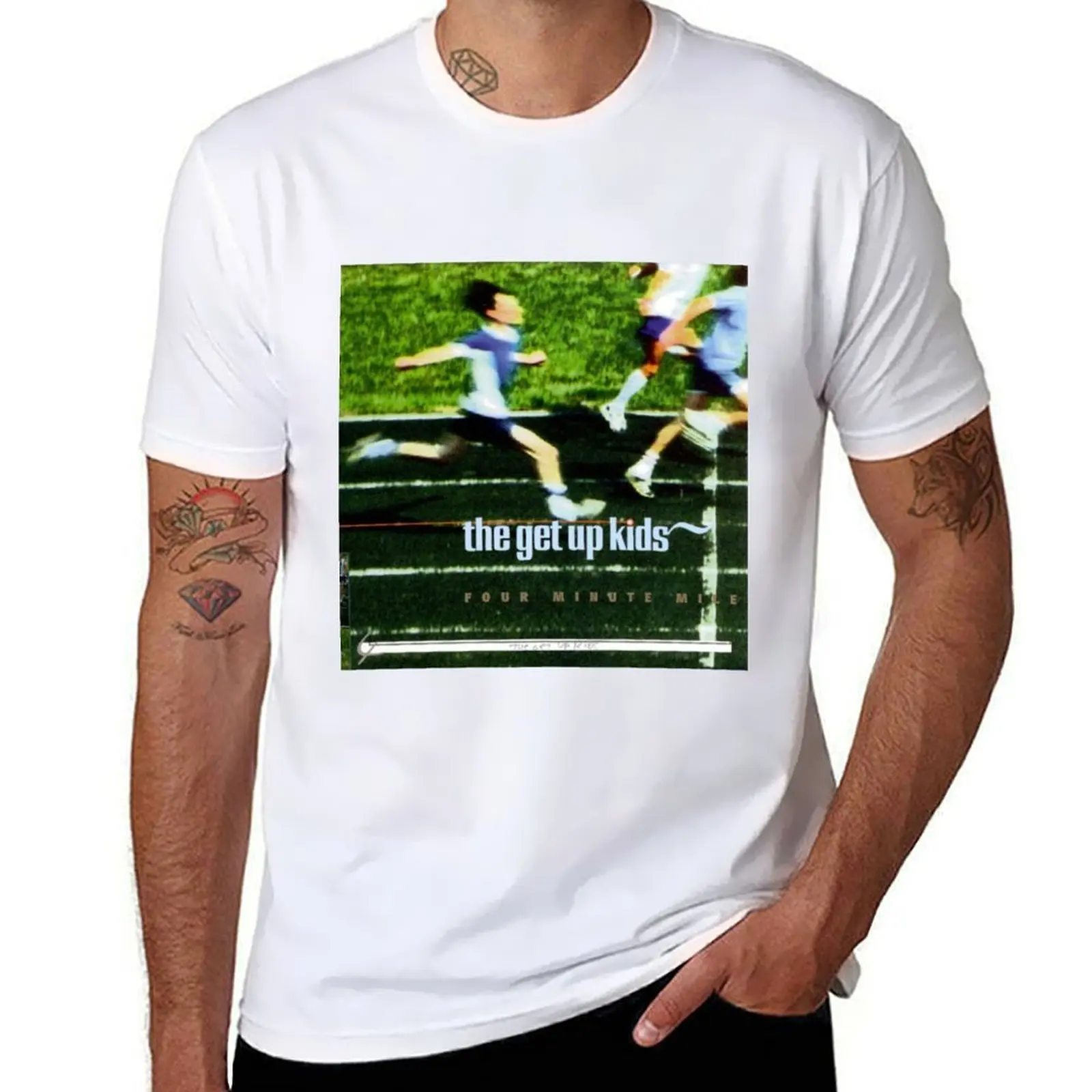 

The Get Up Kids - Four Minute Mile T-Shirt t shirts for man pack cotton t shirts for man graphic funny T-Shirt