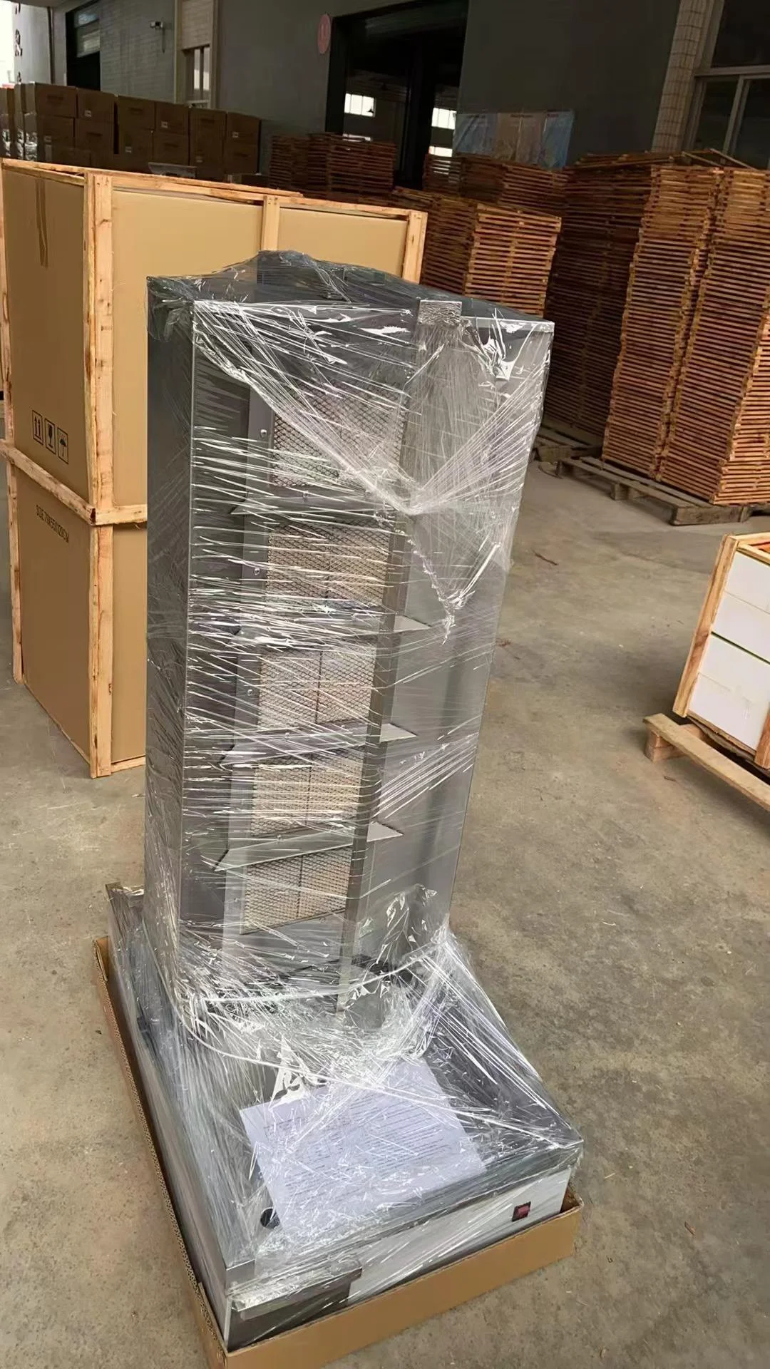 Automatic rotation Doner Kebab Machine commercial Shawarma for restaurant 1 2 3 4 5 Burner Turkish barbecue machine