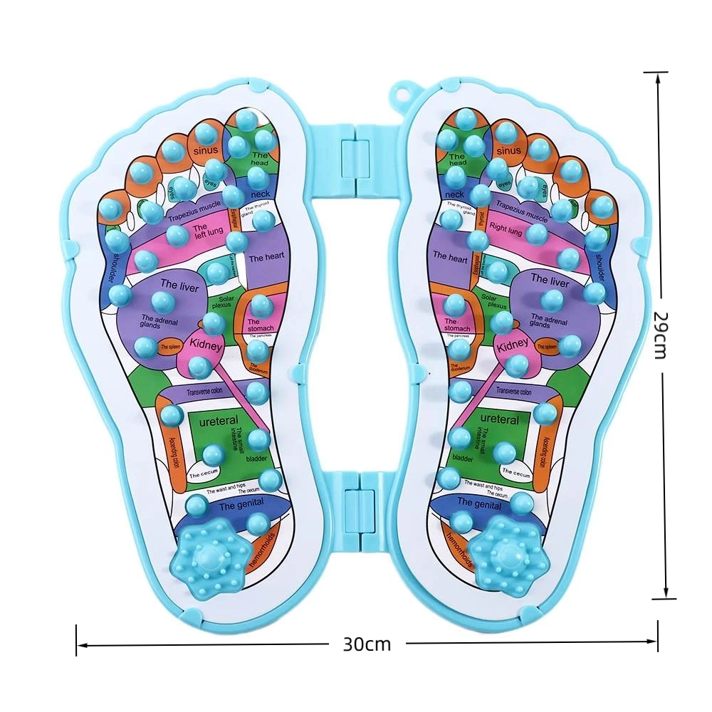 مدلك نقطة الوخز المحمول بنعل القدم للاستخدام المنزلي وتدليك ضغط الأنسجة العميقة وتخفيف الألم للرجال والنساء