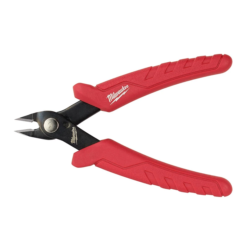 Imagem -02 - Milwaukee-mini Flush Cutters Lâmina de Liga de Aço para Cabo Corte de Cobre Indústria Scissor Alicates l x w 48226105