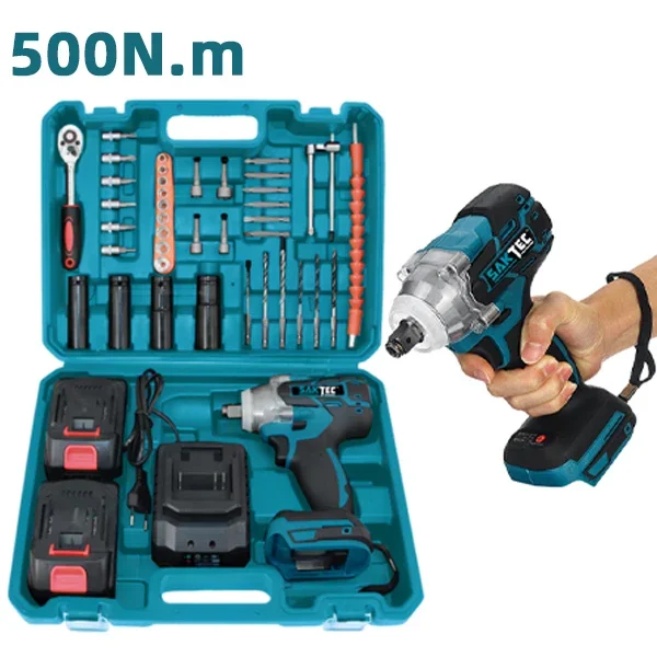 COOFIX New Arrival 488N.m 1/2 Inch Brushless Motor 20V Power Professional Battery Cordless Impact electric Wrench