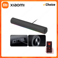 XIAOMI Redmi Computer Speaker Four-Unit Two-Channel Stereo RGB Ambient Light Bluetooth 5.0 Built-in Microphone Knob Control