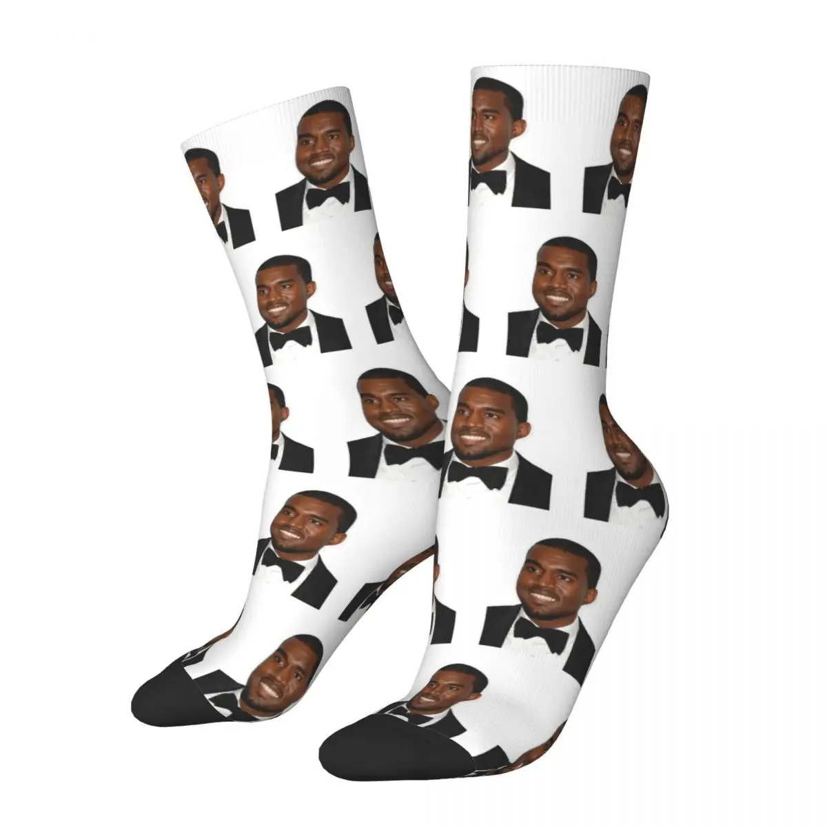 Kanye West Funny Socks for Women Men All Seasons Super Soft Crew Socks Non-slip