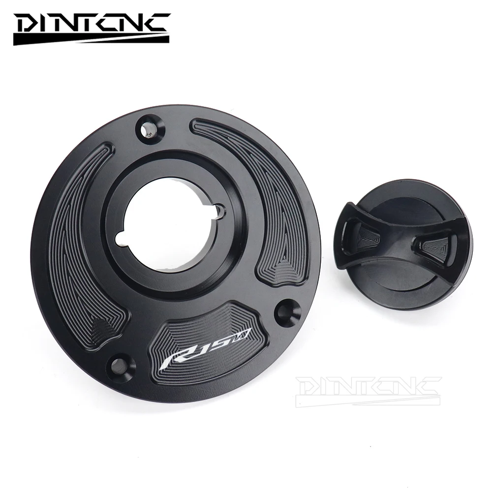 For YAMAHA YZF R1 R1M R7 R6 R15 R15M R3 Fuel Gas Tank Cover Quick Release Rotate Aluminum Oil Cap Racing Motorcycle Accessories