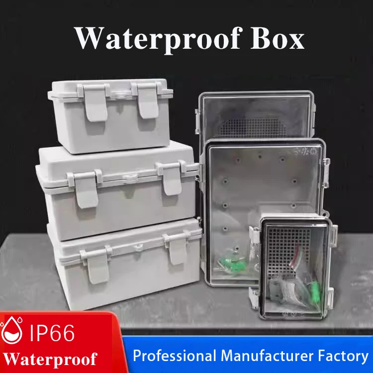 

Электрический пластиковый корпус IP66, распределительная коробка из АБС-пластика, наружная водонепроницаемая распределительная коробка для проекта электроинструмента