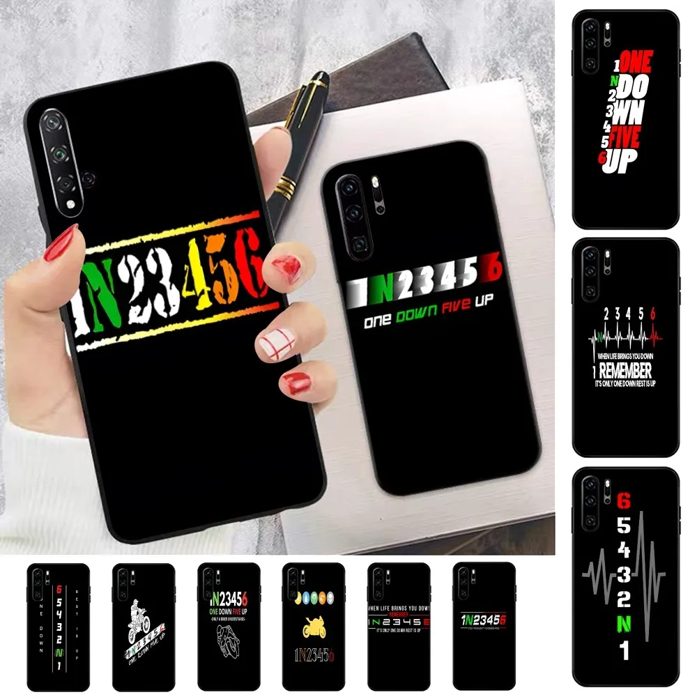 1N23456 M-Motorcycle Phone Case For Huawei P 8 9 10 20 30 40 50 Pro Lite Psmart Honor 10 Lite 70 Mate 20lite