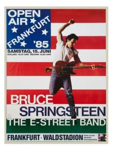 Metal Signs E 351 BRUCE SPRINGSTEEN MUSIC POSTERS Vintage Retro Man Cave pub