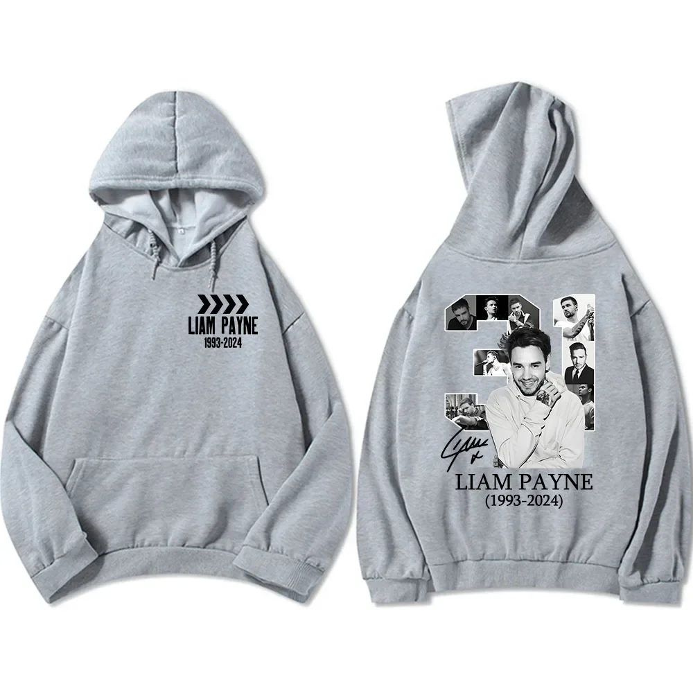 1993-2024 Liam Payne Hoodies Winter Casual Mit Kapuze Männer/Frauen Sweatshirts Unisex Hip Hop Ropa Hombre Sudaderas Grafik Pullover
