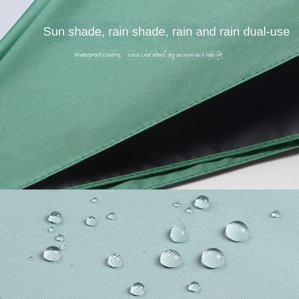 Xiaomi mini guarda-chuva portátil uv pára-sol cápsula à prova de chuva à prova de vento guarda-chuva preto em pó borracha dobrável para mulher 2024