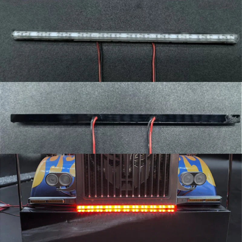 Simulated LED Light Strip 1/14 TAMIYA RC Truck King Hauler 56301 56344