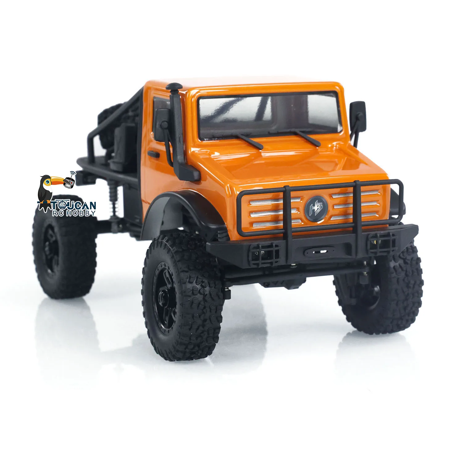 1/18 RC ロックオフロード車ワイヤレス 4WD クローラー車 HobbyPlus CR18P オフロードアドベンチャーディスプレイモデル TH24027-SMT7