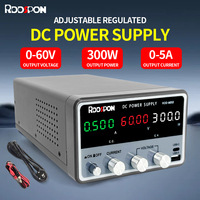 RDDSPON Laboratory DC Power Supply Adjustable 30V 10A 60V 5A Phone Repair USB Charging Voltage Regulators Switching Power Supply