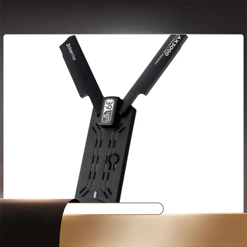 

AXE3000 For PC Laptop For Win10/11 Wifi 6E USB Wireless Adapter Tri-Band 2.4G/5G/6G Wi-Fi Network Card-X64A