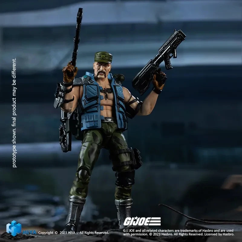 W magazynie HIYA wykwintne MInI G.I.Joe Major GUNG-HO 1/18 animacja figurka zabawka prezent kolekcja modeli Hobby