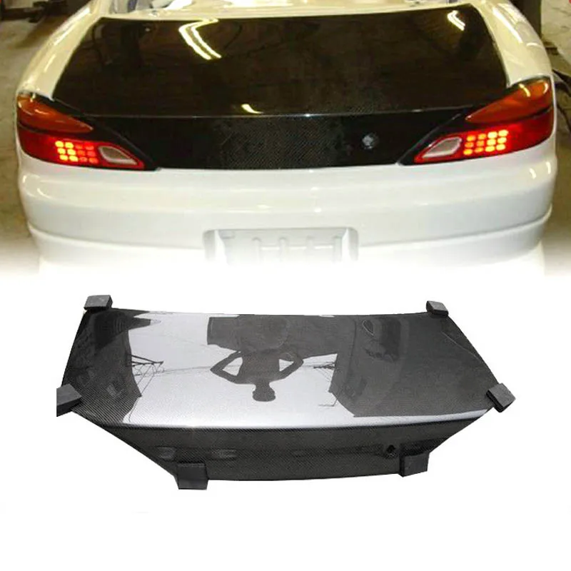 

Для Nissan SILVIA S15 mods крышка багажника из углеродного волокна задняя крышка багажника