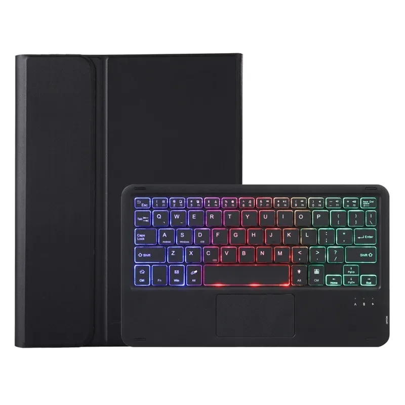 Etui z klawiaturą dotykową Funda do tabletu Samsung Galaxy Tab S6 A 10.5 10.1 2019 2016 S5e S4 10.5 Rainbow Backlight Keyboard