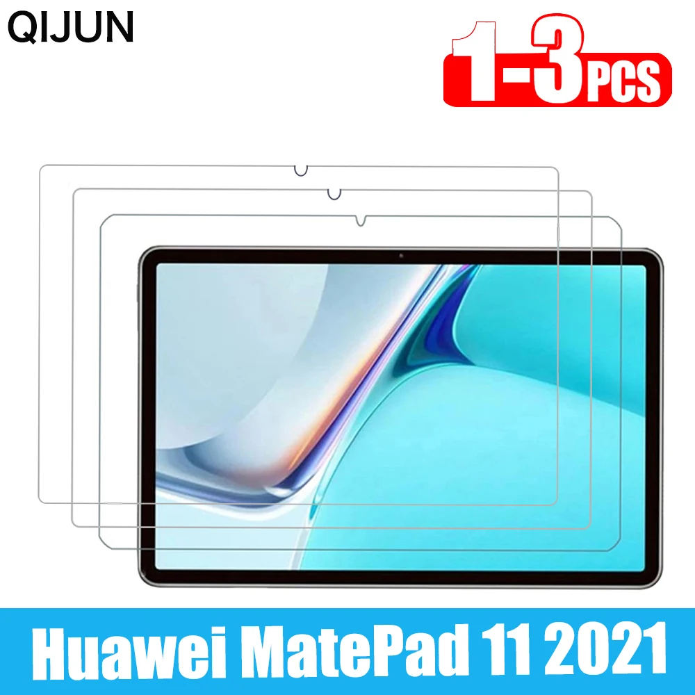 

9H Tempered Glass Screen Protector For Huawei MatePad 11 10.95 Inch 2021 DBY-W09 L09 Bubble Free HD Clear Tablet Protective Film