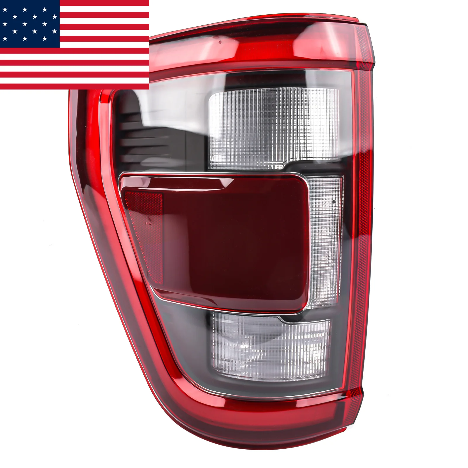 AP03 Rear Left LED Taillight Lamp for Ford F-150 2021-2023 NL3Z13405E NL3Z-13405-E