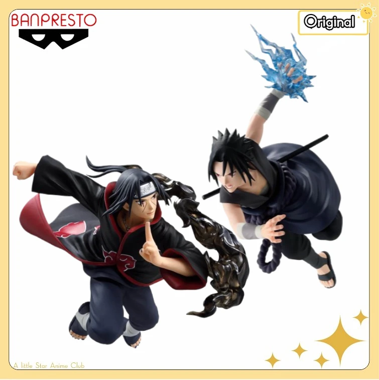 

Фигурки аниме BANDAI BANPRESTO NARUTO Shippuden GIGO Store Limited: Учиха Итачи/Учиха Саске
