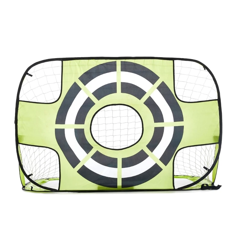 

F1FD 3 In 1 Football Goal Poped Up Portable Football Net Goals Post Set for Kids Garden Training Equipment Indoor Outdoor Toy