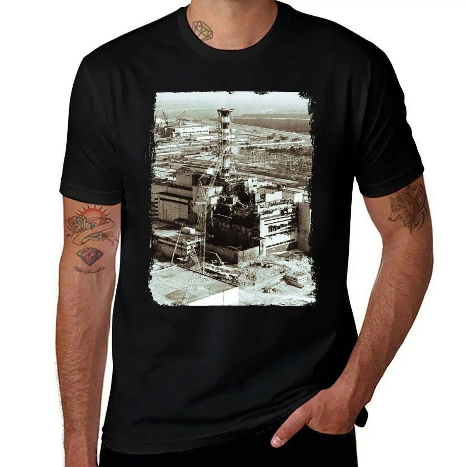 

T-Shirt t for shirt man funny man shirts t cotton cotton man T-Shirt disaster Chernobyl shirts pack t