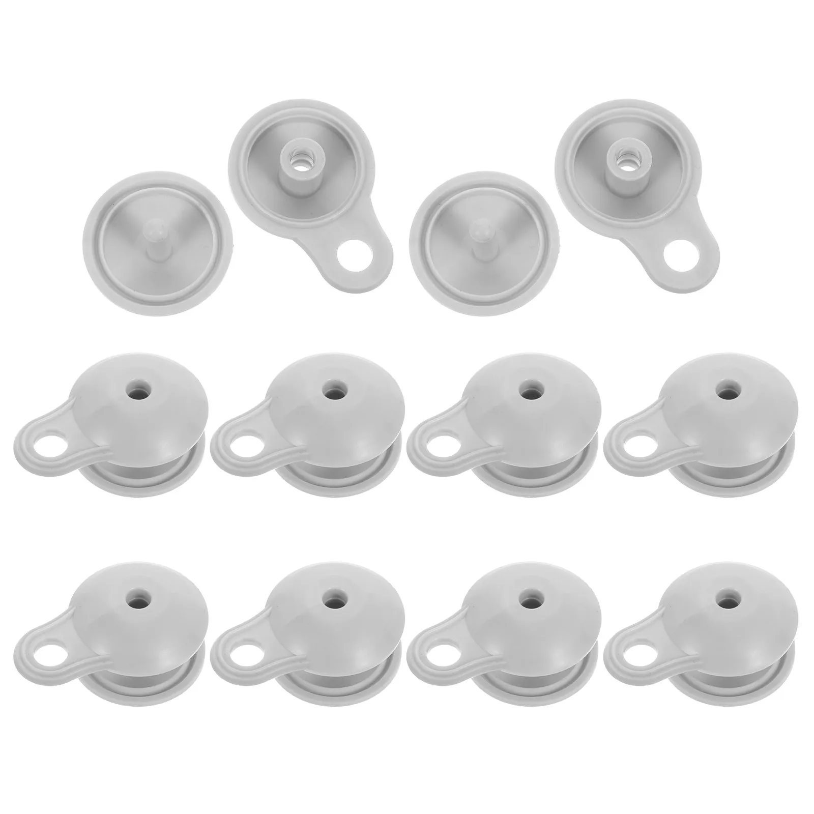 10 Pcs Plastic Clamps for Pool Cover Clips Winter above Ground Liner Fixing Closing