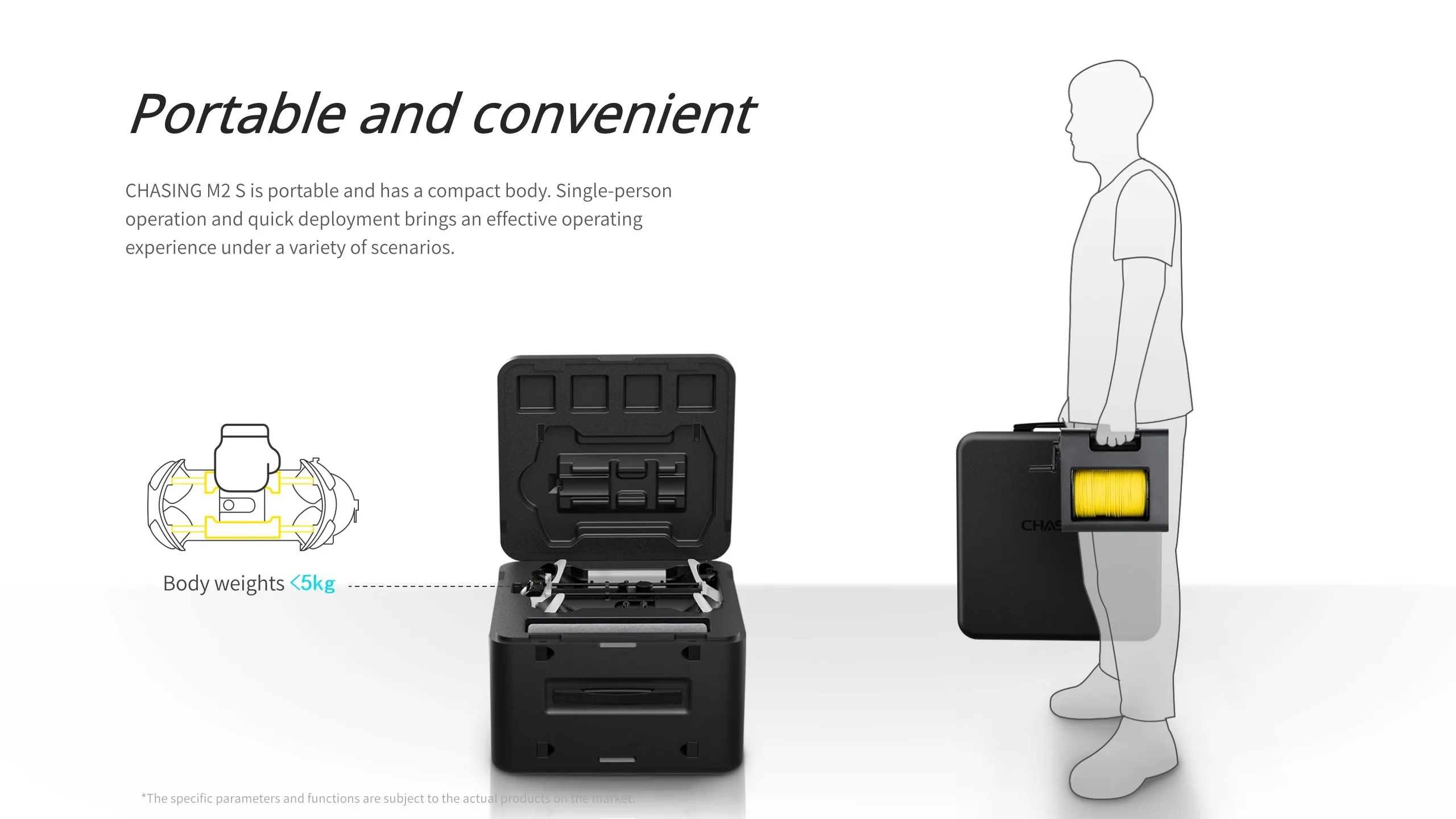 CHASING M2 S 200m Underwater Drone with Camera Light with Long Range Remote Control for Underwater Exploration Underwater Drone