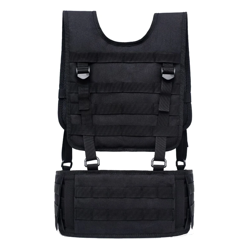 CS game training combat air cushion safety belt, army hunting combat vest, air gun, colored bullet protection equipment