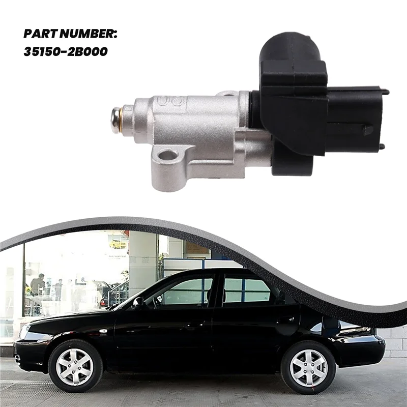Válvula de control de aire en reposo A80X-35150-2B000 para Hyundai Elantra Tiburon Tucson Getz Click 1.3L 1.4L 1.6 Kia Soul Spectra