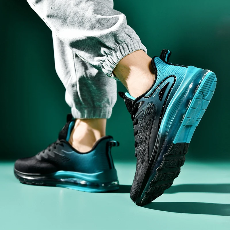 ONEMIX 2025 NEW Air Cushion Running Sneakers Men Road Running Shoes Men Outdoor Sport Shoes Jogging Shoes Men Large Size 39-48