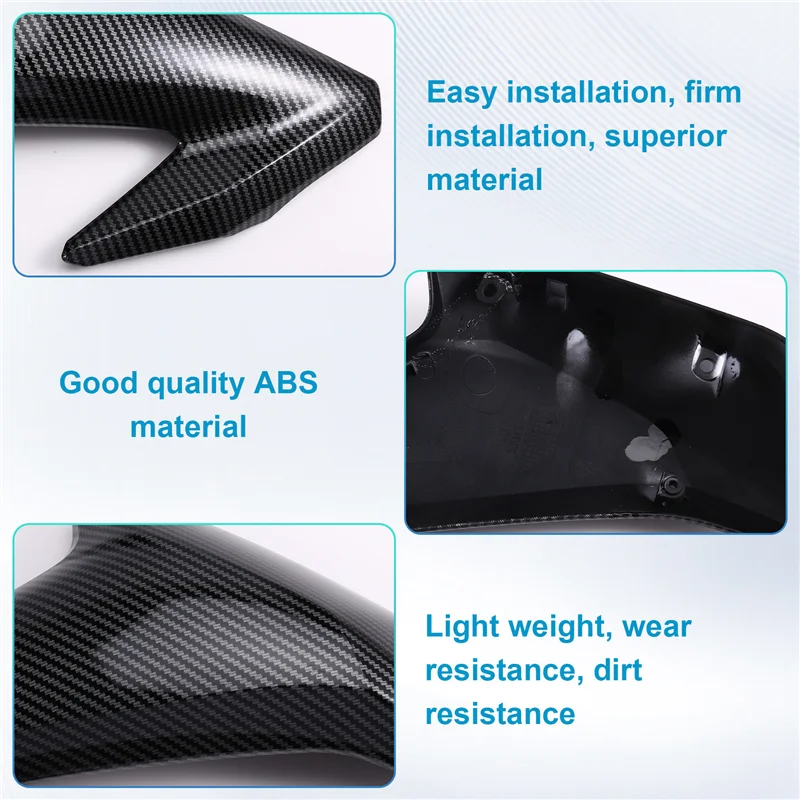 

A90Q-Motorcycle Accessories For Kawasaki Z900 2017-2019 Z-900 Z-900 Fuel Tank Side Cover Panel Fairing Trim Left Right Front