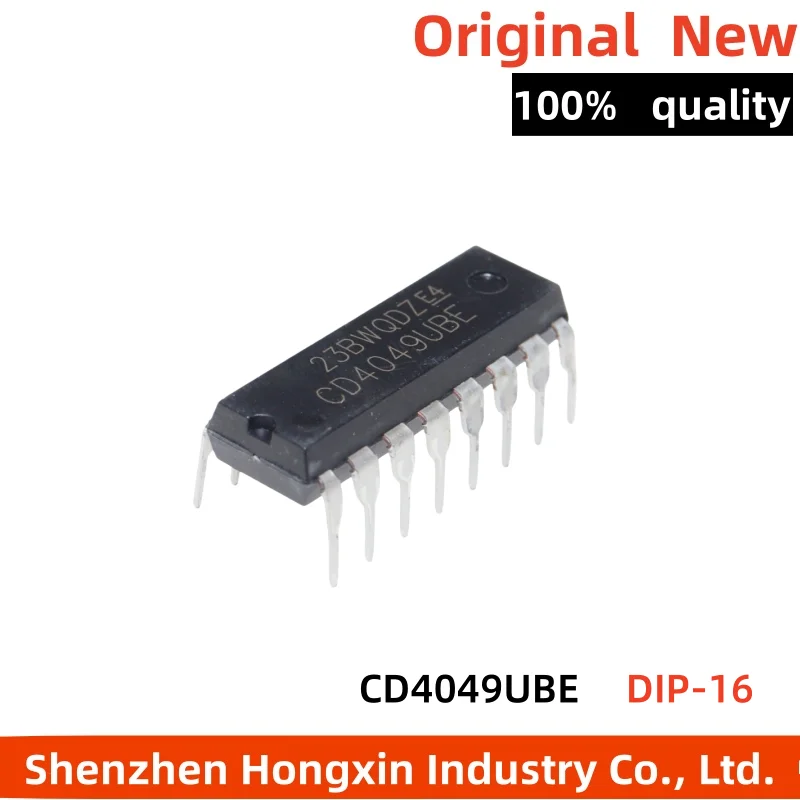 10 pieces of CD4538BE 4060 4503 4504 40109 40192 14538 4049UBE buffer inverter chip IC directly inserted into DIP-16