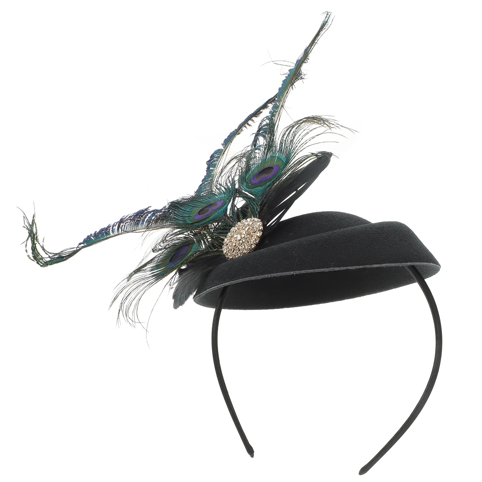 

Hats for Women Bridal Hair Accessories Fascinator Outfits Black Headband Fascinators