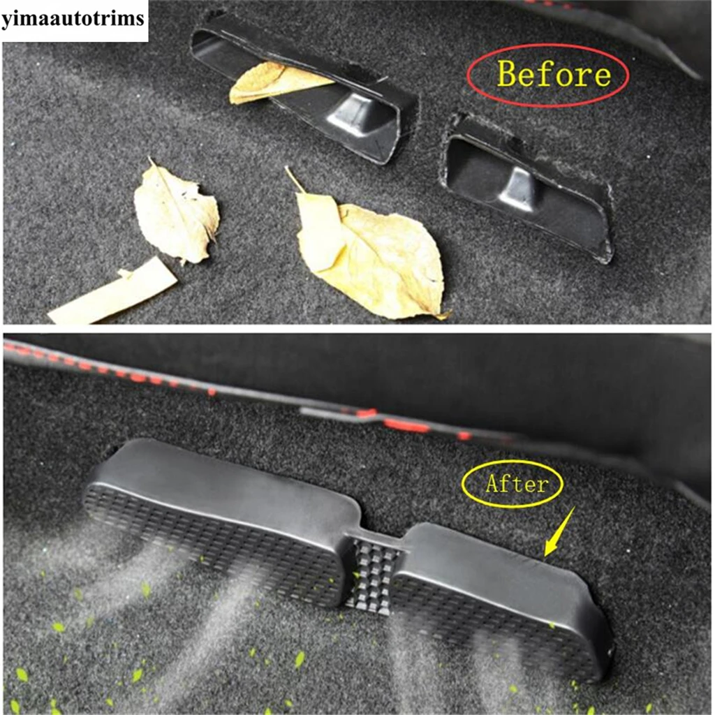 

Central Storage Box / Door Stopper Lock Buckle / Seat Under Floor Air AC Vent Dust Cover For Volkswagen T-Roc T Roc 2018 - 2025
