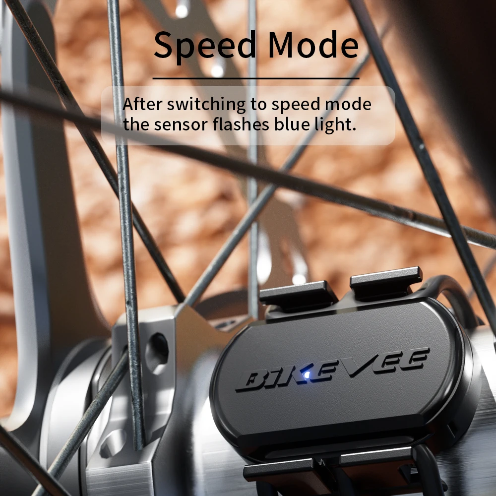 Cadence Speed Sensor Bluetooth ANT+ Wireless Bike Computer Accessories Compatible GARMIN IGPSPORT Bryton Wahoo Coosporide