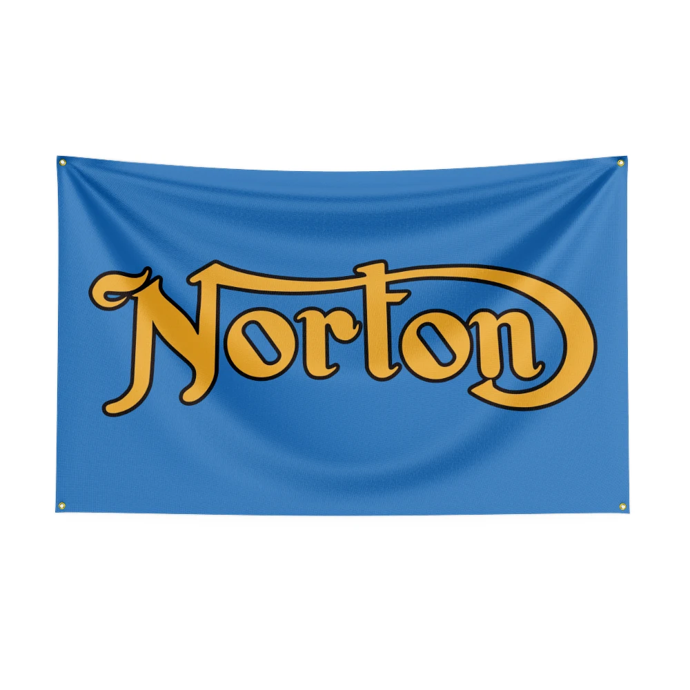 3x5 Fts Nortons Racing Motorcycle Flag for Decor